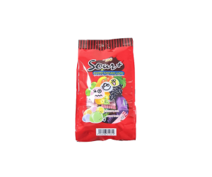 Cocoaland Lot100 Sour+ Assorted Gummy (12x600g)