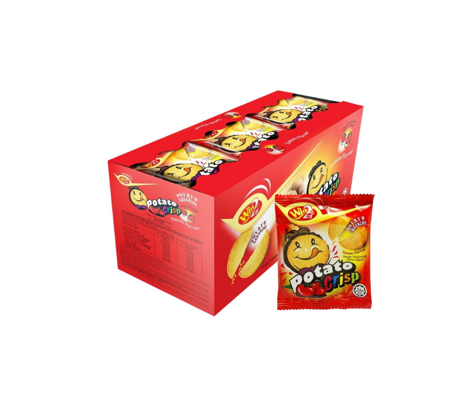 Win2 Tomato Potato Crisp (12x30's) - CHA YI TRADING SDN. BHD.