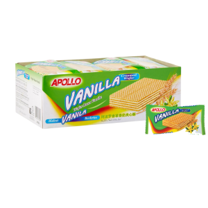 Apollo Vanilla Creamed Wafer (12x24's)