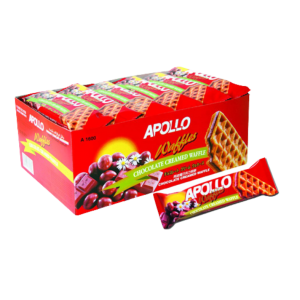 Apollo Chocolate Waffles (12x36x18g)