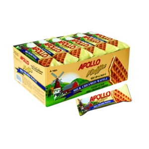 Apollo Milk Waffles (12x36x18g)