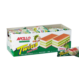 Apollo Coconut Pandan Twins Layer Cake (12x24's)