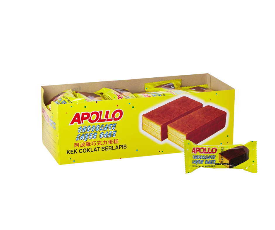 Apollo Chocolate Layer Cake (12x24's) / (36x8's) - CHA YI TRADING SDN. BHD.