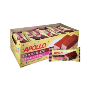 Apollo Chocolate Strawberry Layer Cake (12x24's)