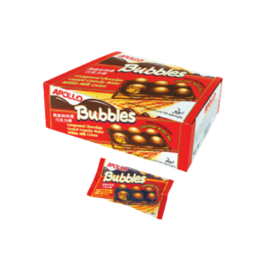 Apollo Bubbles Chocolate Wafer Bar (12x24's)