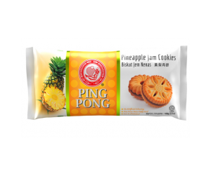 Ping Pong Pineapple Jam Biscuits (24x168g)