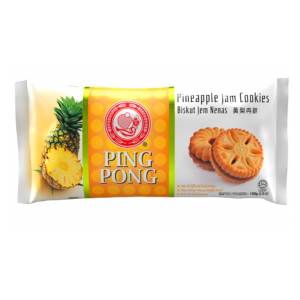 Ping Pong Pineapple Jam Biscuits (24x168g)