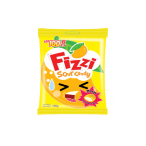 Cocoaland Lot100 Fizzi Mango Sour Candy (4x10x120g)