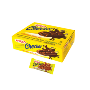 Apollo Checker Chocolate Wafer Bar (24x24's)