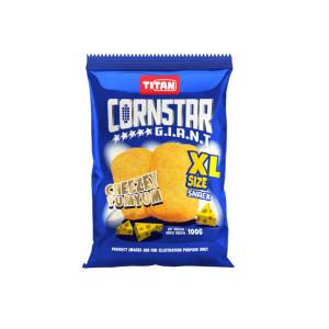 Titan Cornstar Giant Cheezey Yumyum (4x10x100g)