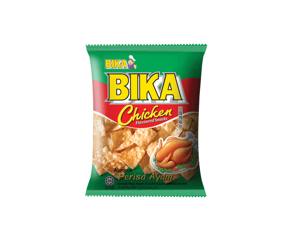 Bika Chicken Snack (6x10x60g) / (20x30x12g) CHA YI TRADING SDN. BHD.
