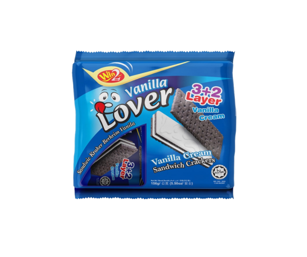 Win2 VanillaLover Sandwich Crackers (36x10's)