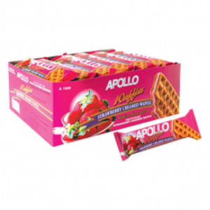 Apollo Strawberry Waffles (12x36x18g)