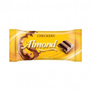 Checkers (Bar) Almond 140g