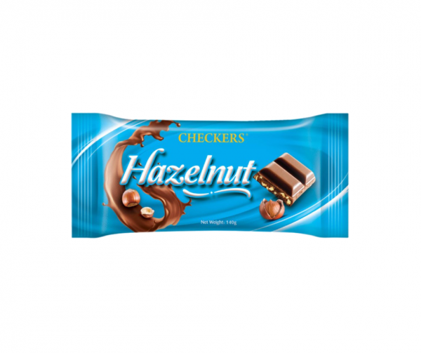 Checkers (Bar) Hazelnut 140g