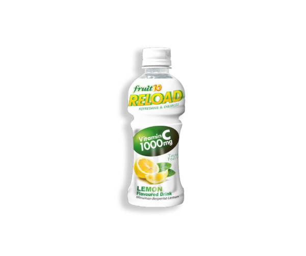 Fruit 10 Reload Vitamin C Lemon (24x300ml) CHA YI TRADING SDN. BHD.