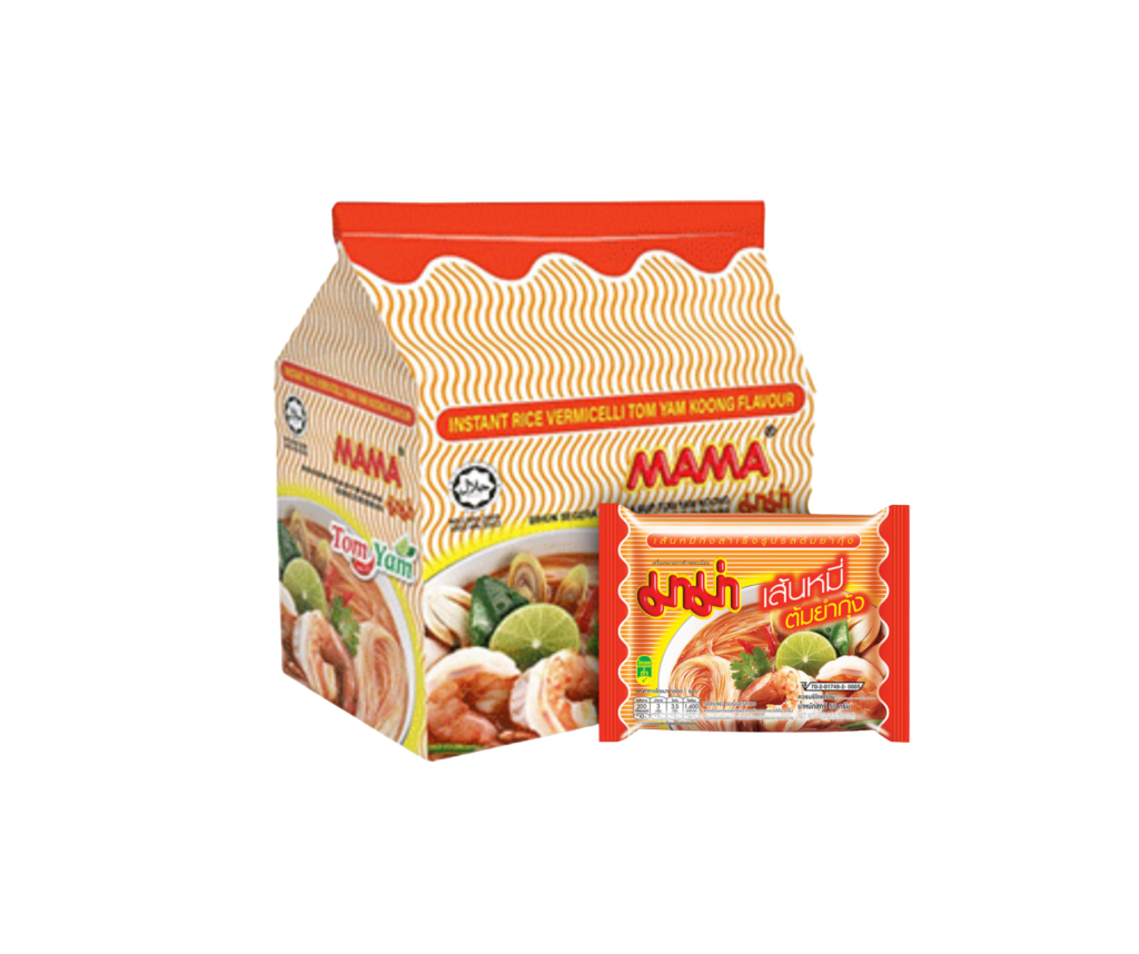 Mama Rice Rol Mama Instant Rice Vermicelli Tom Yam Goong (6x6x5x55g) - CHA YI TRADING ...