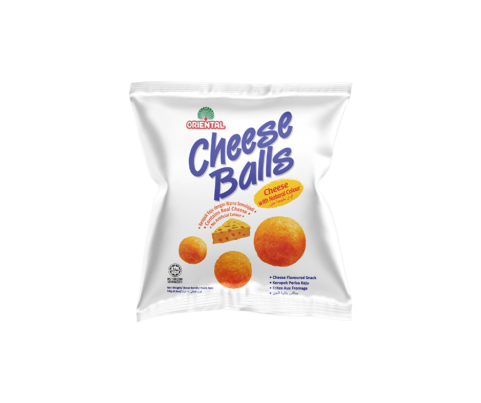 Oriental Cheese Ball (10 x 30 x 14g) CHA YI TRADING SDN. BHD.
