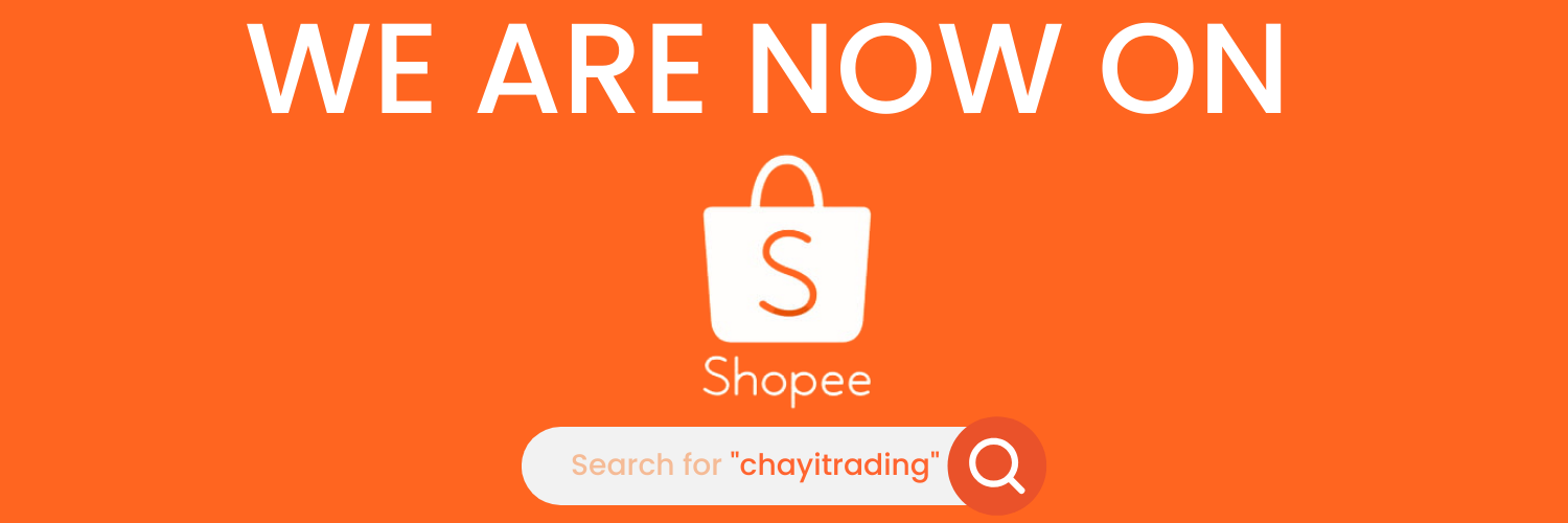 We are Available on Shopee!